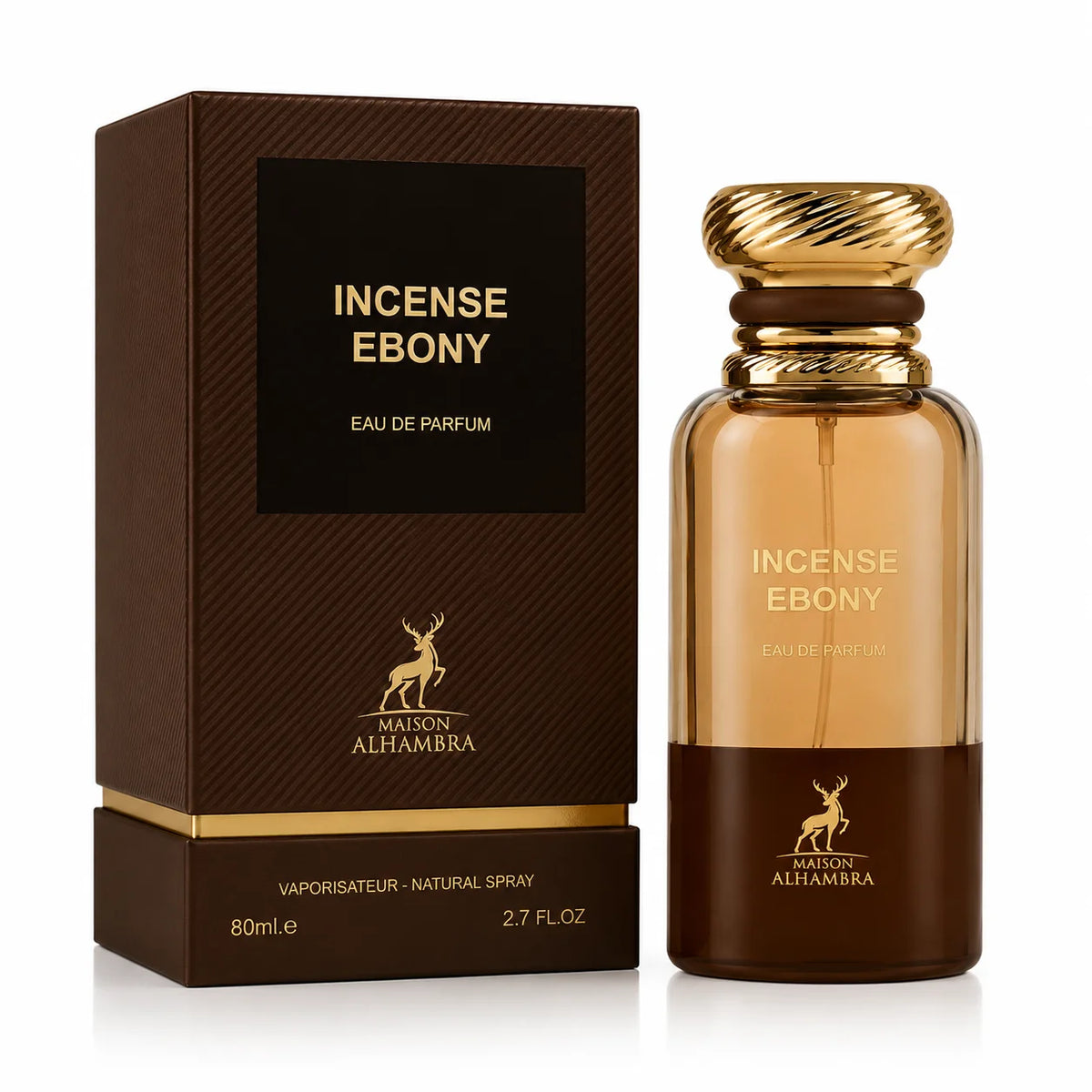 Incense Ebony By Maison Alhambra Eau De Parfum 80ml