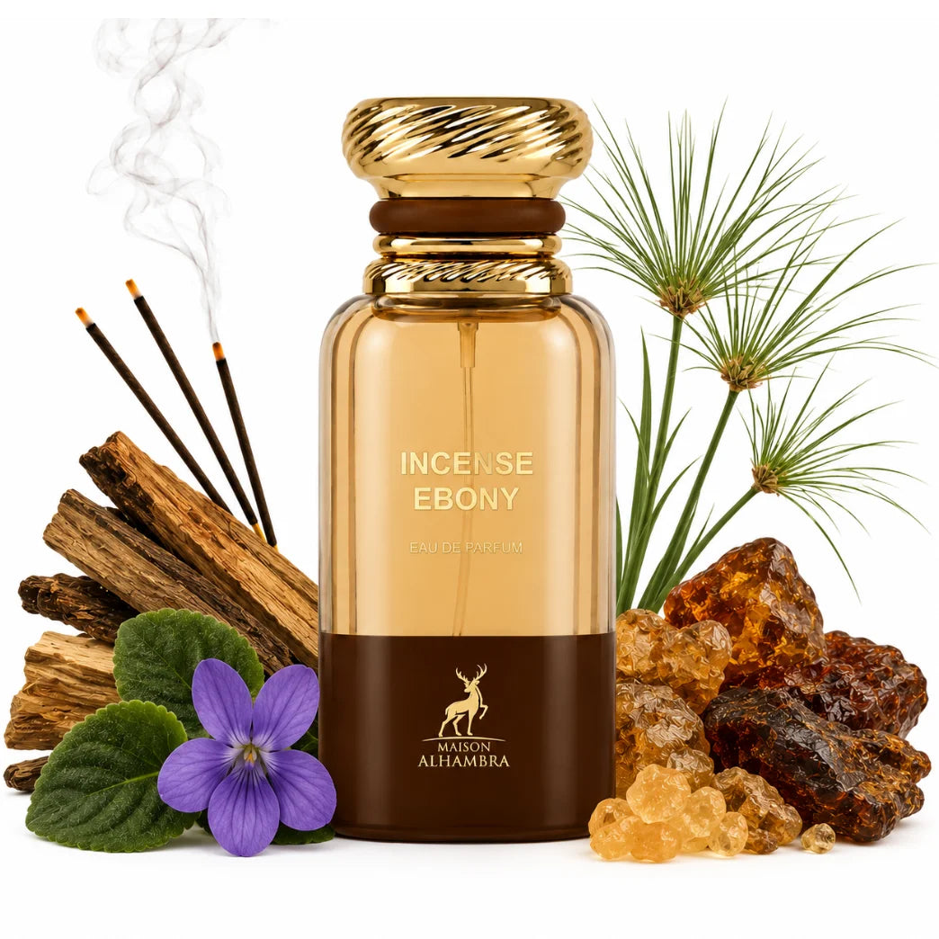 Incense Ebony By Maison Alhambra Eau De Parfum 80ml