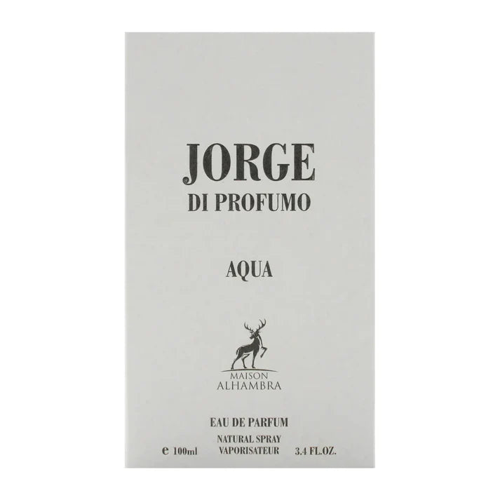 Jorge Di Profumo Aqua By Maison Alhambra Eau De Parfum 100ml