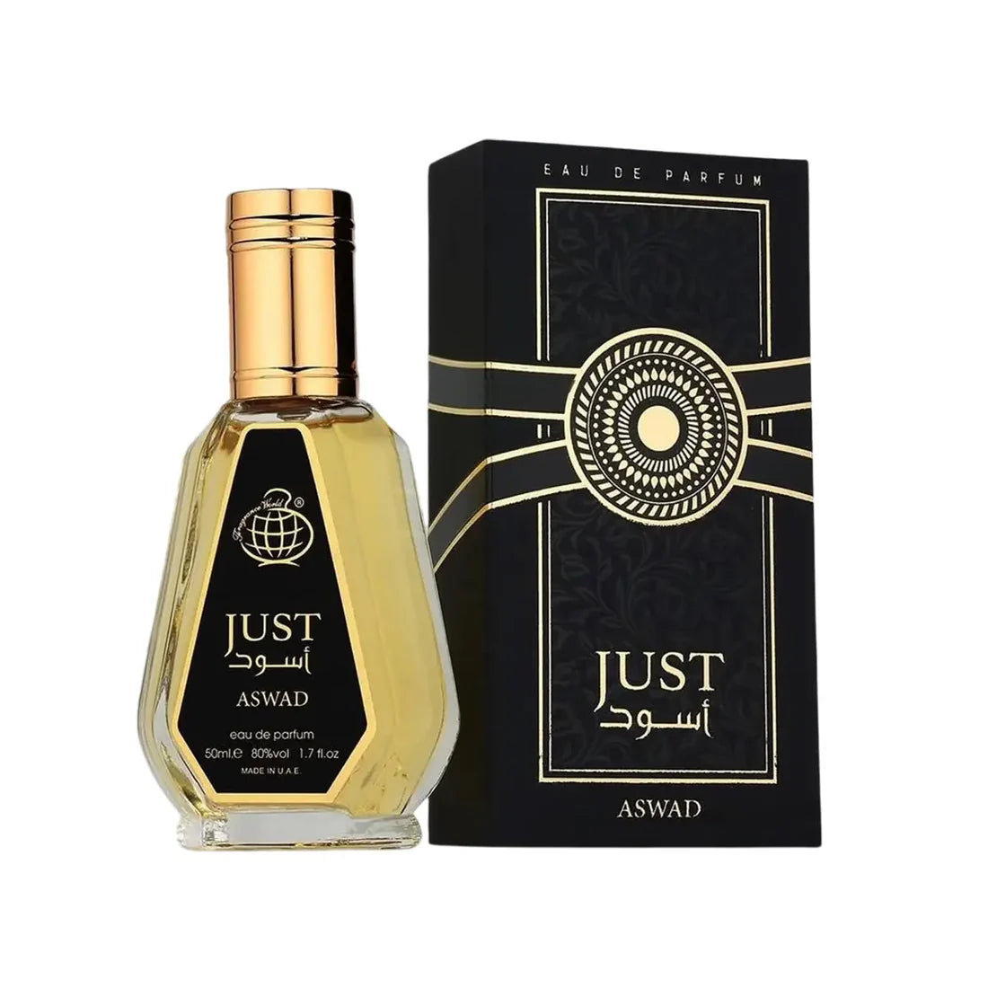 Just Aswad By Fragrance World Eau De Parfum 50ml