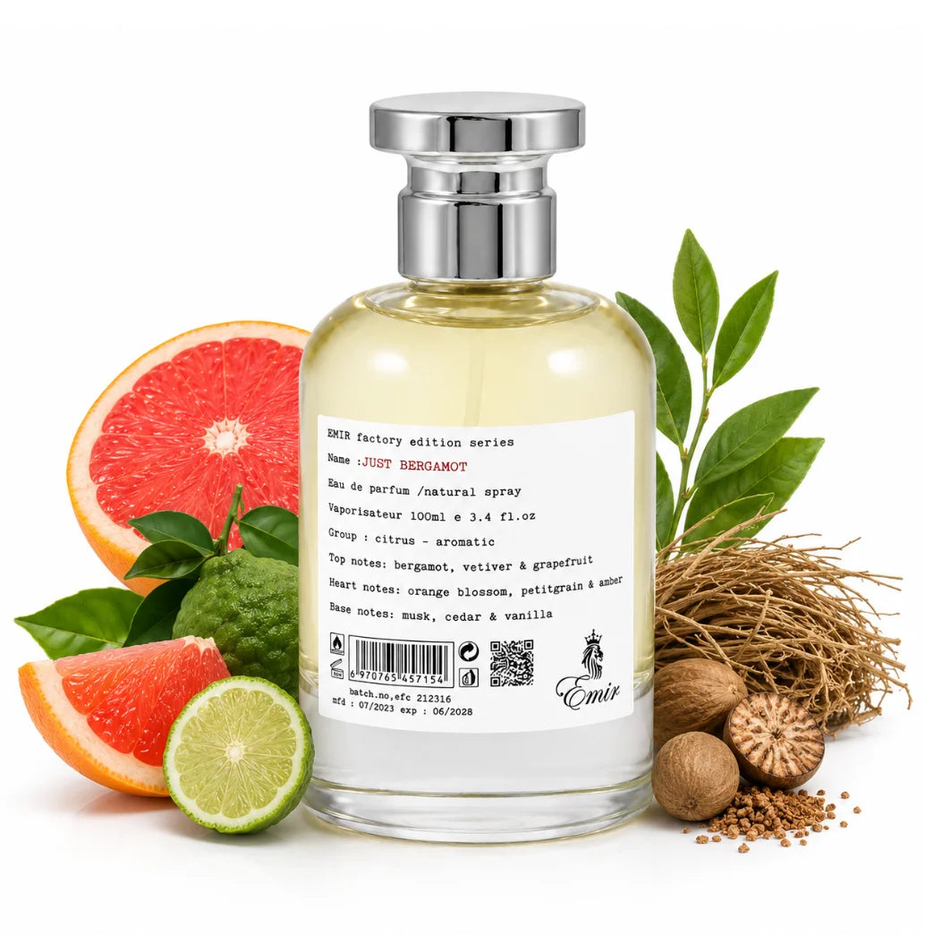 Just Bergamot Emir By Paris Corner Eau De Parfum 100ml