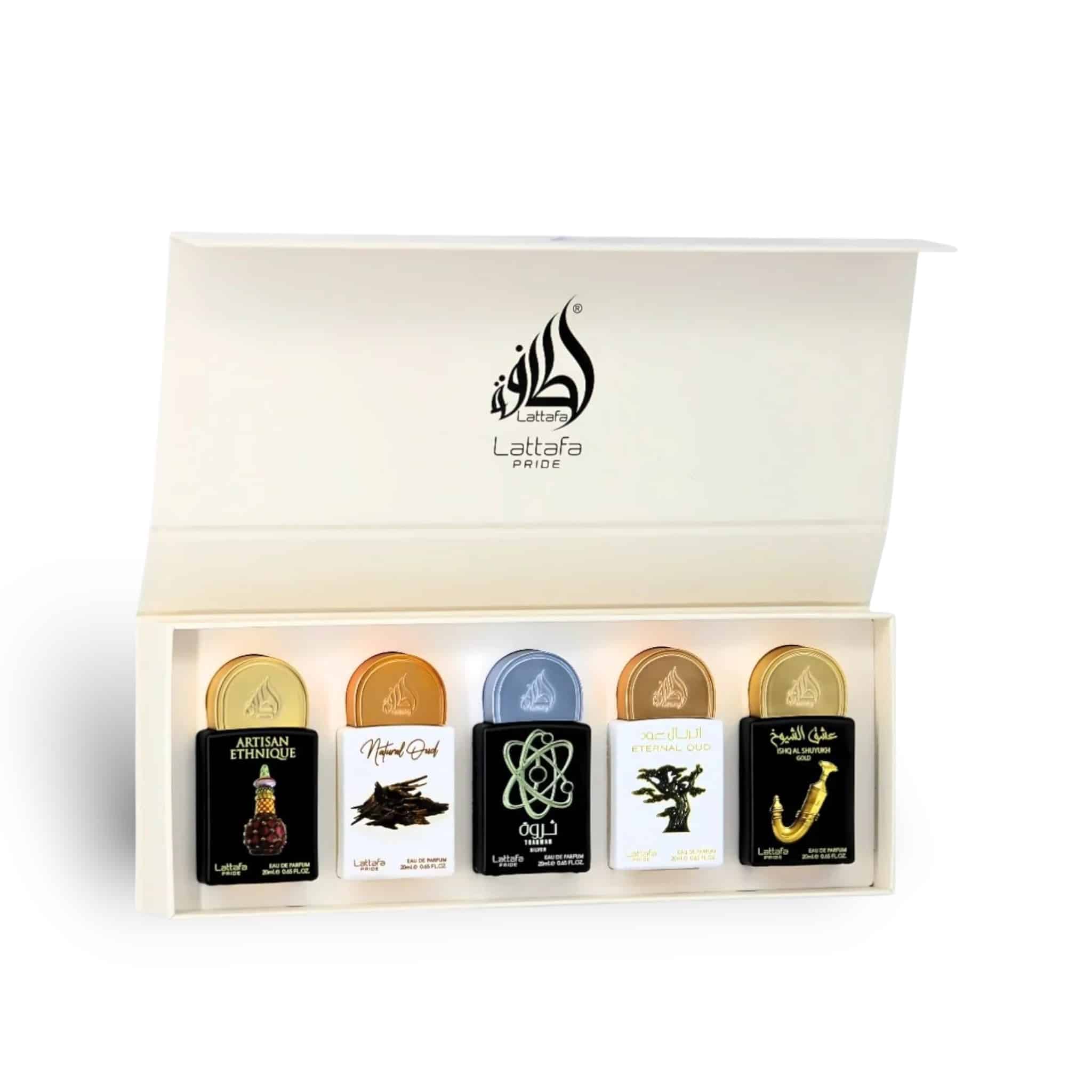 Gift Set Collection No.2 By Lattafa Pride Eau De Parfum (5 x 20ml)