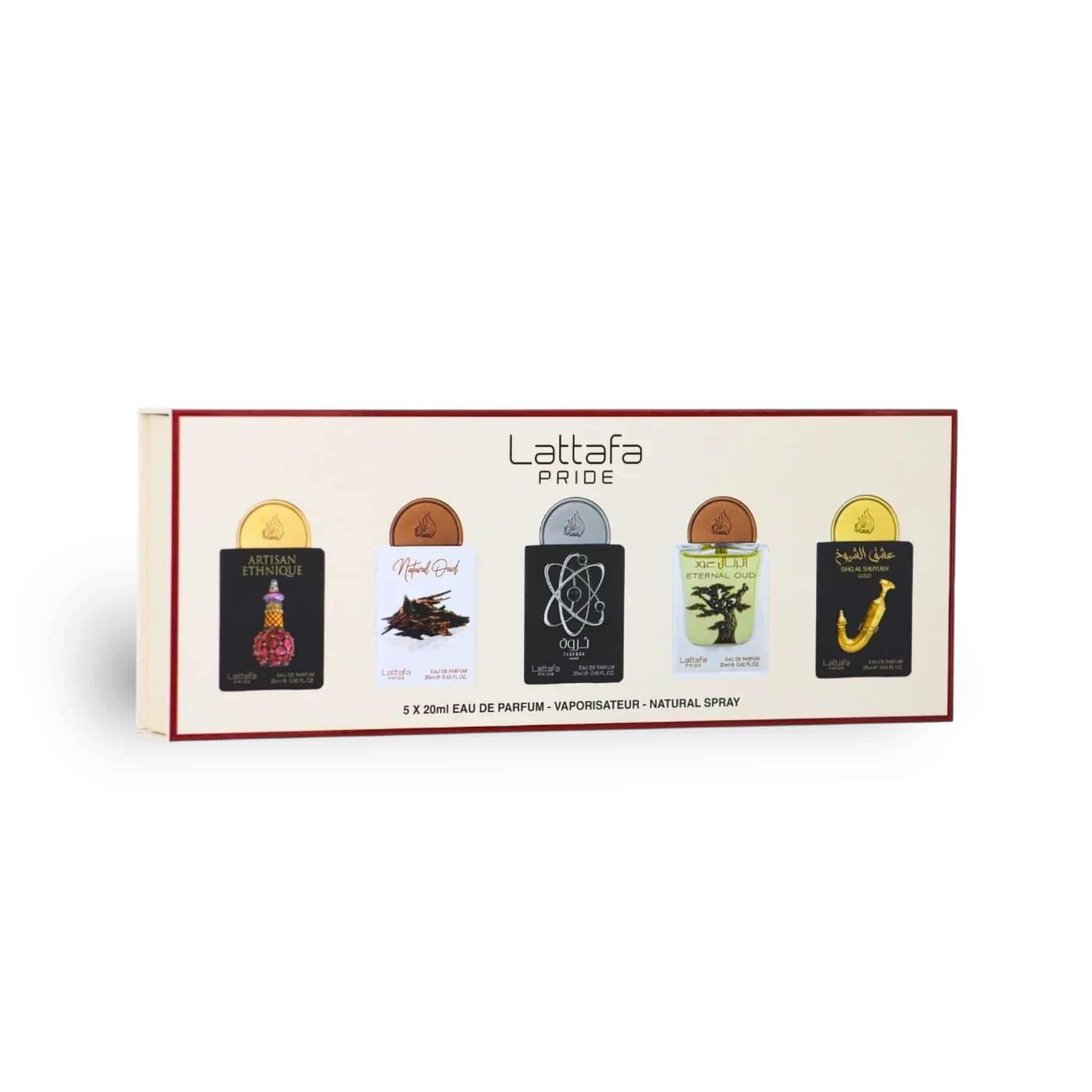 Gift Set Collection No.2 By Lattafa Pride Eau De Parfum (5 x 20ml)