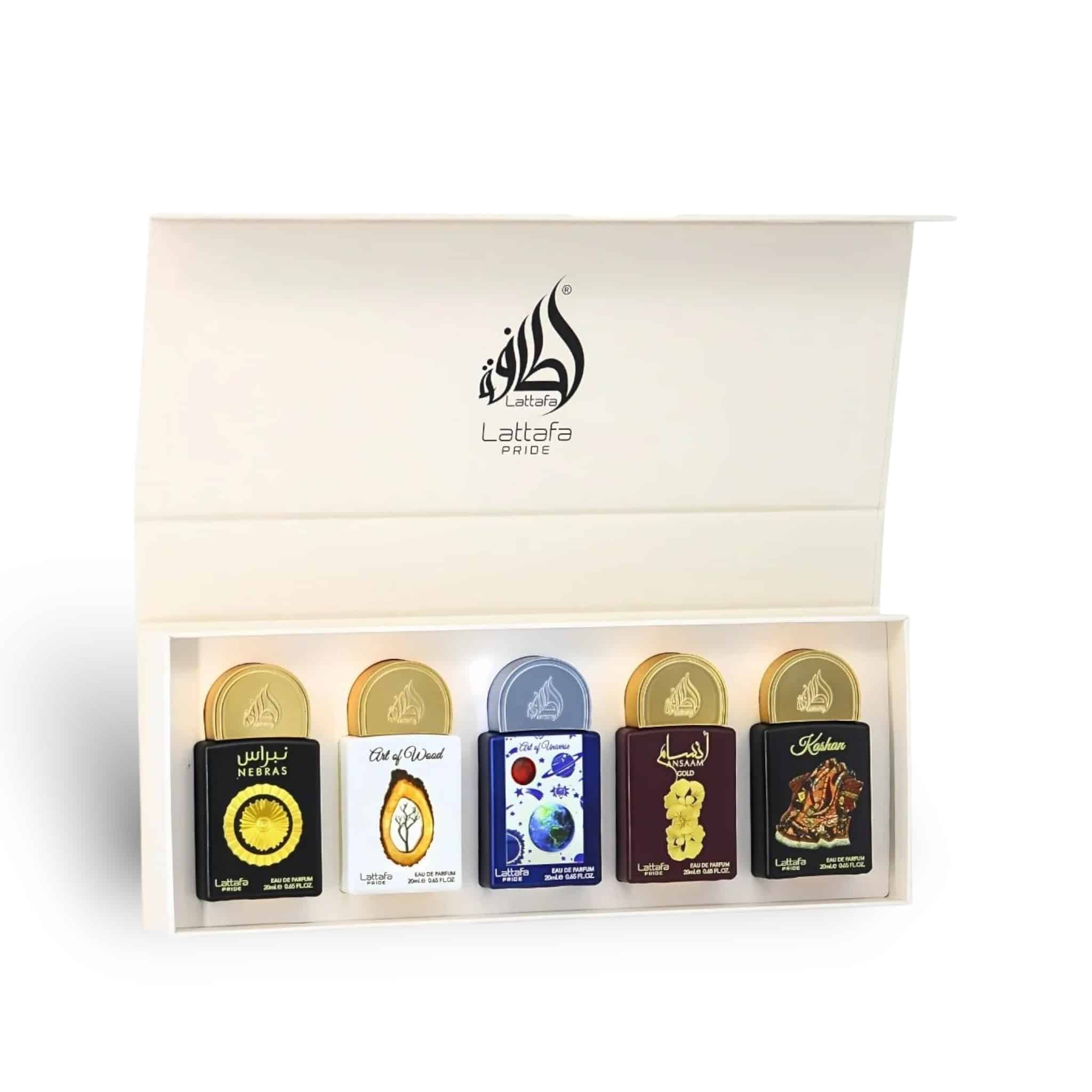 Gift Set Collection No.3 By Lattafa Pride Eau De Parfum (5 x 20ml)