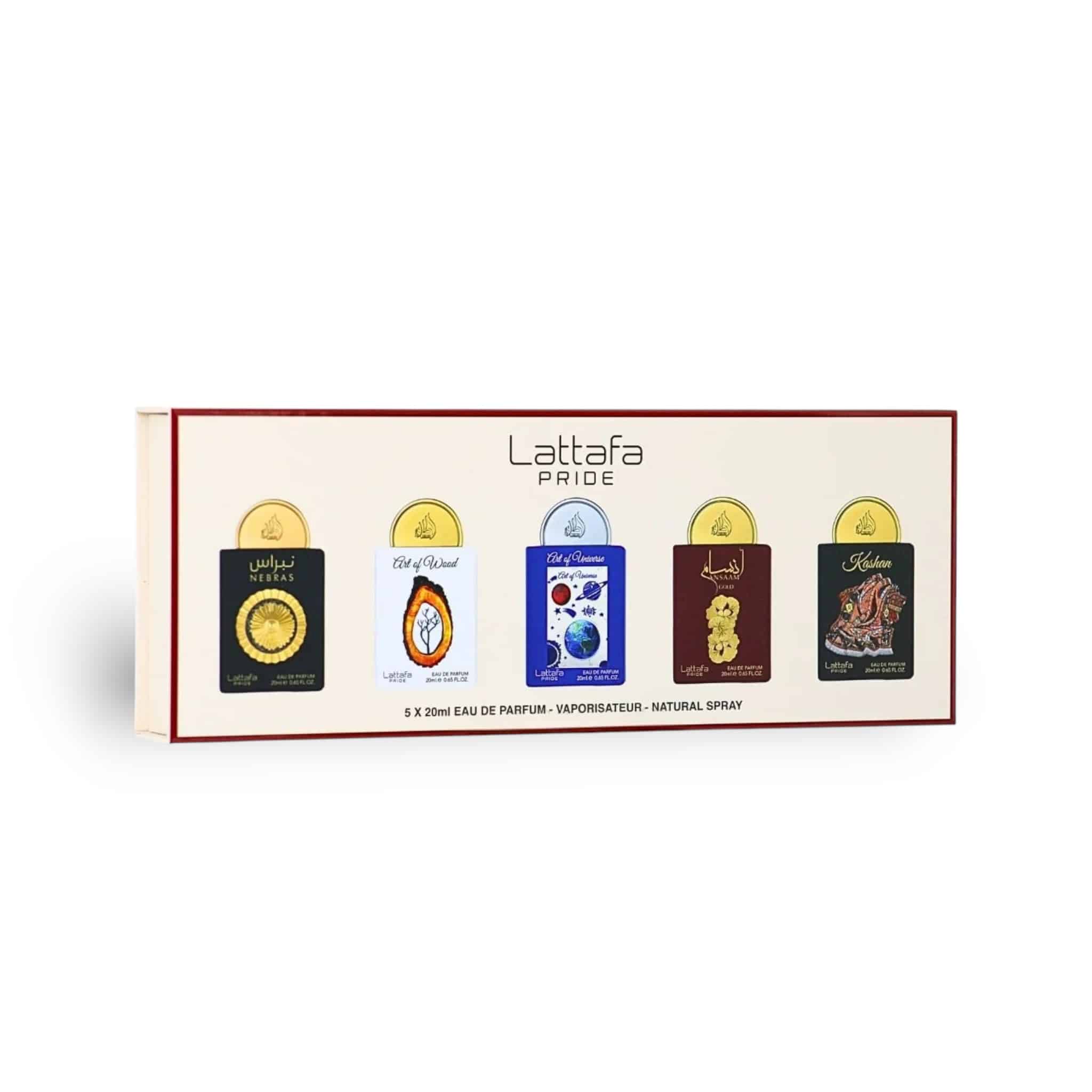 Gift Set Collection No.3 By Lattafa Pride Eau De Parfum (5 x 20ml)