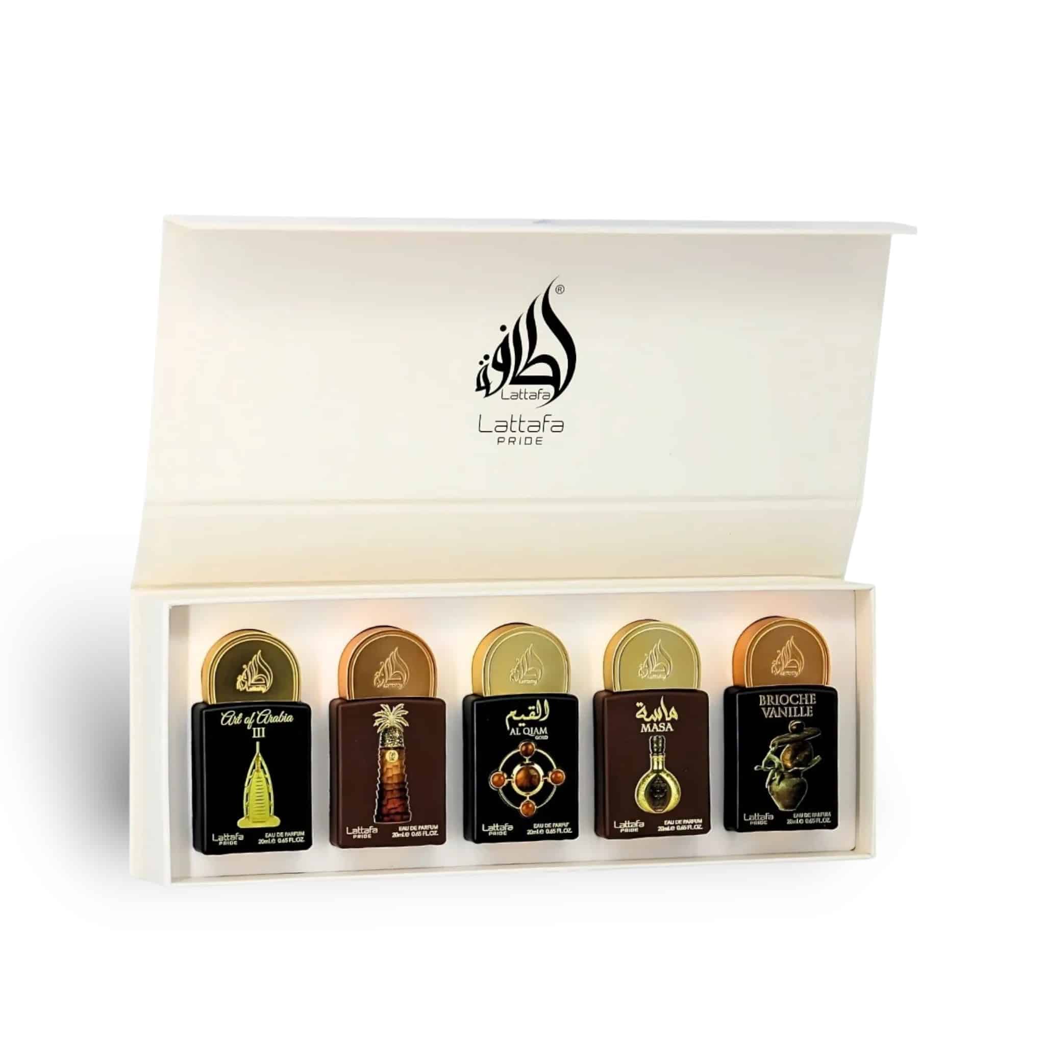Gift Set Collection No.4 By Lattafa Pride Eau De Parfum (5 x 20ml)
