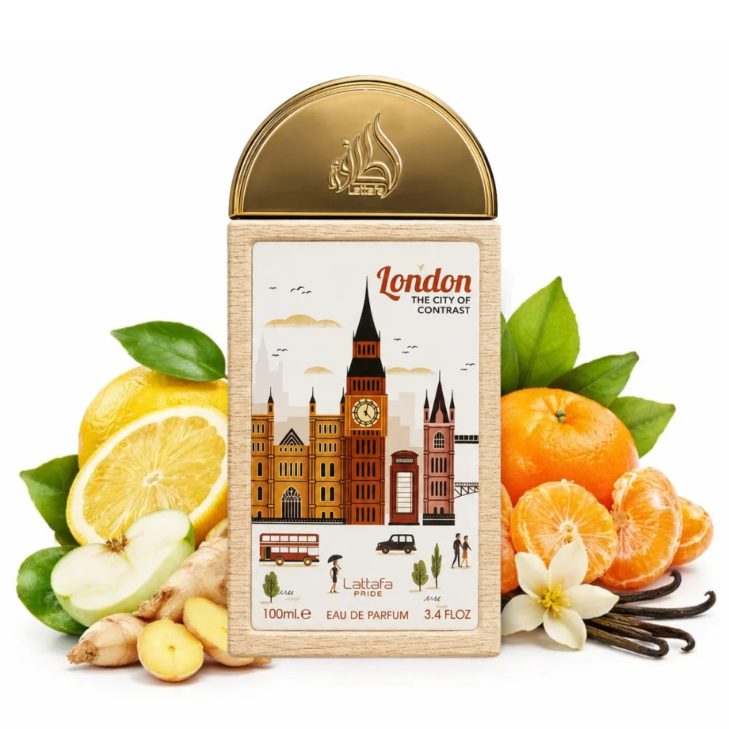 London The City Of Contrast By Lattafa Pride Eau De Parfum 100ml
