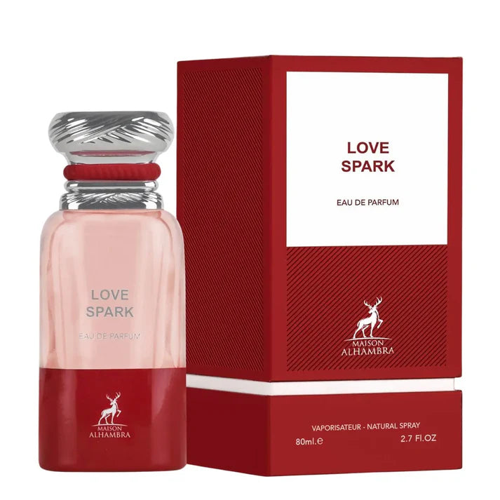 Love Spark By Maison Alhambra Eau De Parfum 80ml