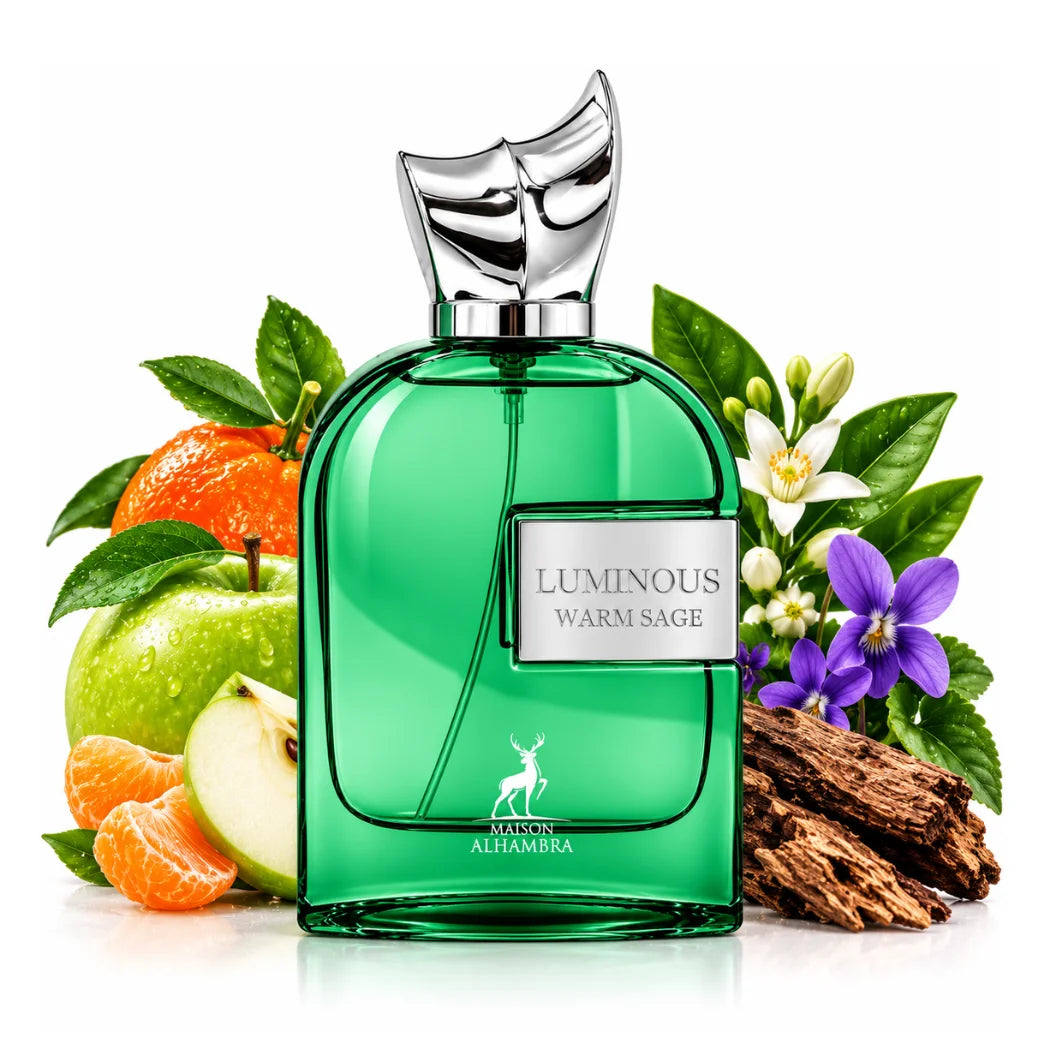 Luminous Warm Sage By Maison Alhambra Eau De Parfum 100ml