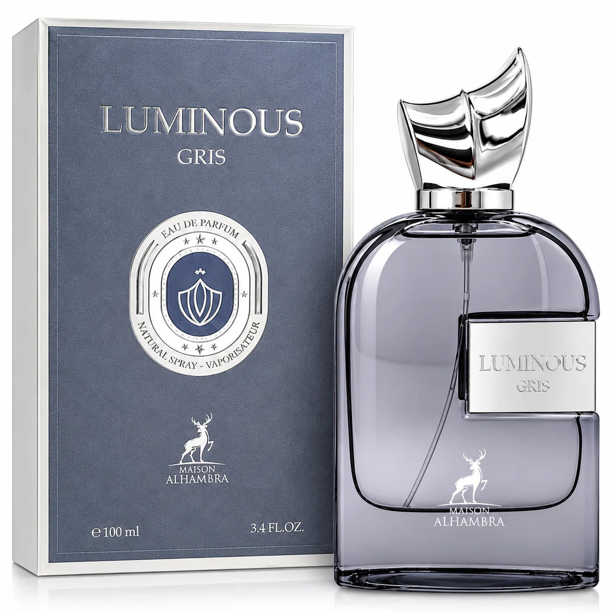 Luminous Gris By Maison Alhambra Eau De Parfum 100ml