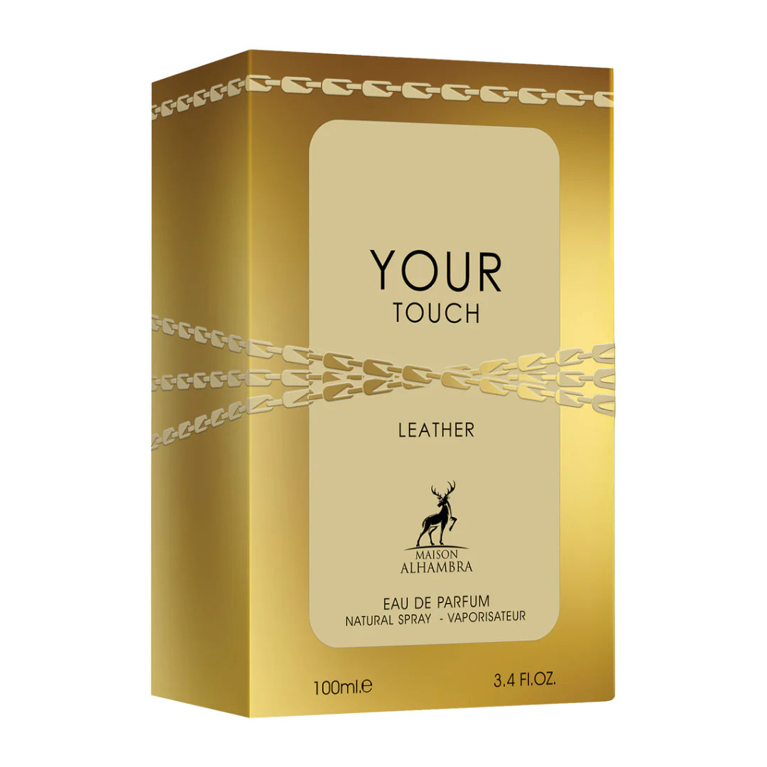 Your Touch Leather By Maison Alhambra Eau De Parfum 100ml