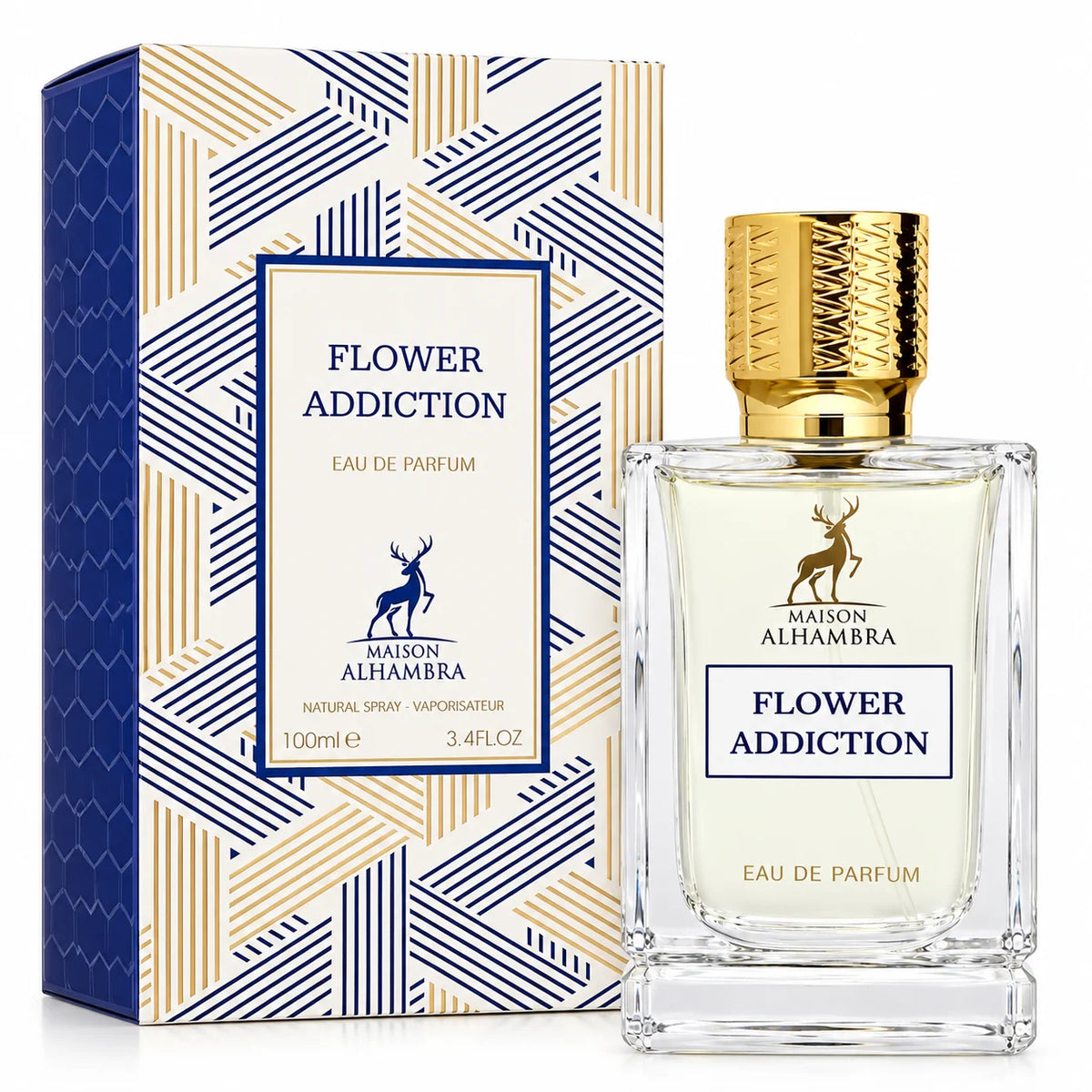 Flower Addiction  By Maison Alhambra Eau De Parfum 100ml