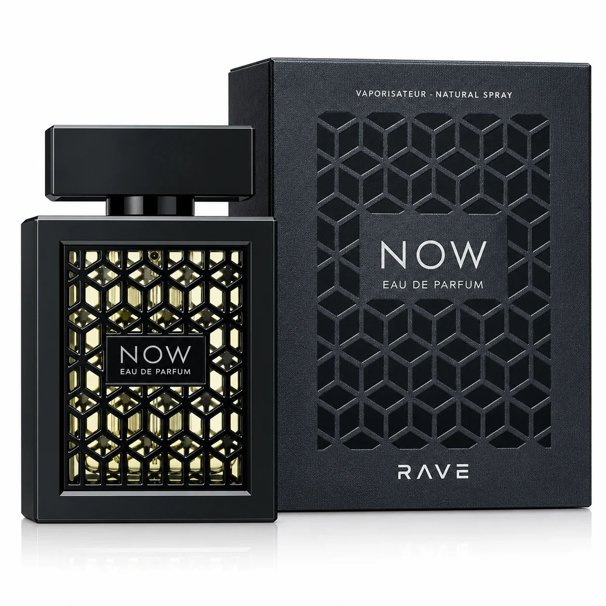 Rave Now Black By Lattafa Eau De Parfum 100ml