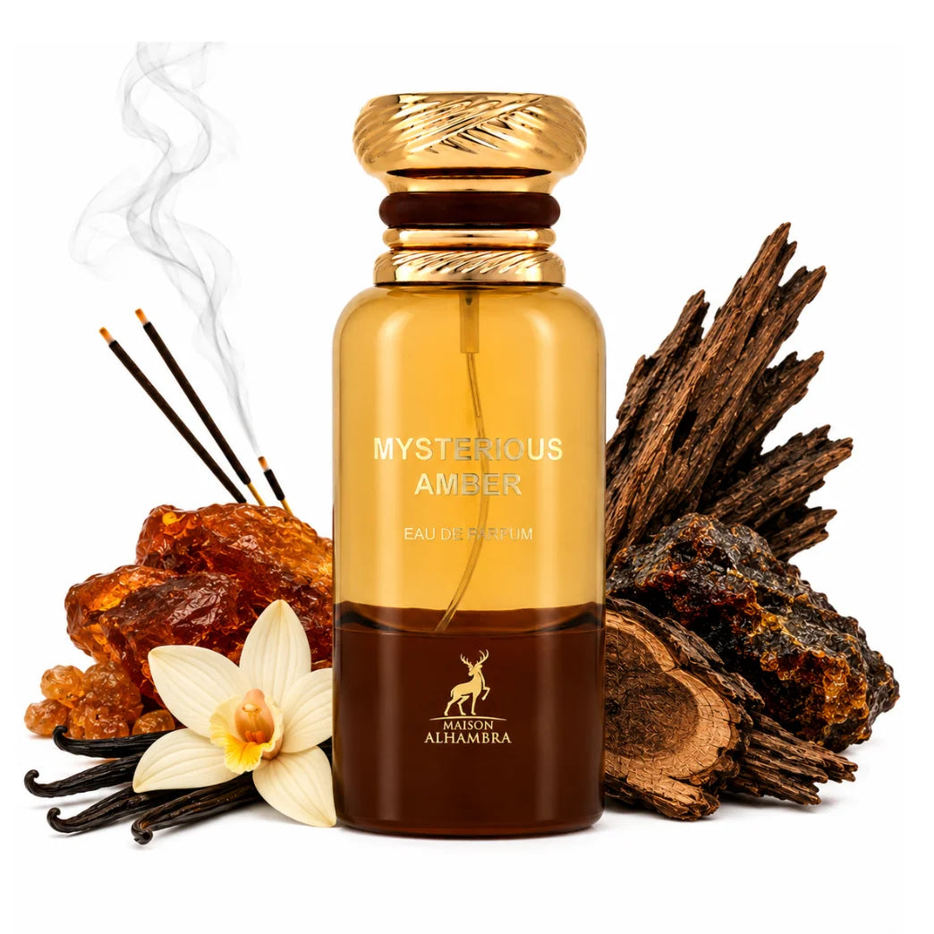 Mysterious Amber By Maison Alhambra Eau De Parfum 80ml