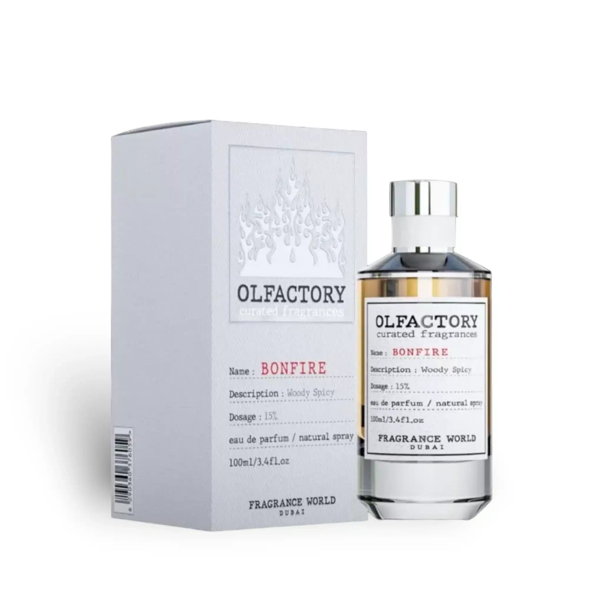 Olfactory Bonfire By Fragrance World Eau De Parfum 100ml