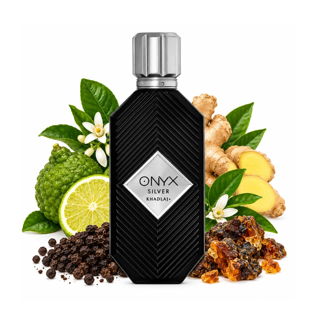 Onyx Silver By Khadlaj Eau De Parfum 100ml