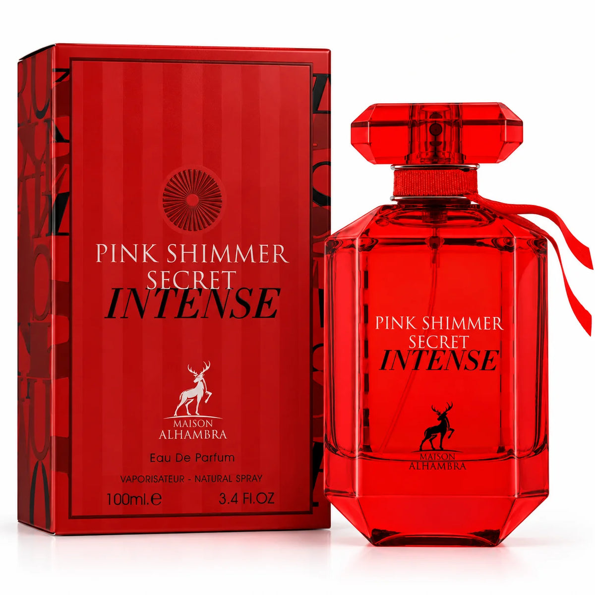 Pink Shimmer Secret Intense By Maison Alhambra Eau De Parfum 100ml