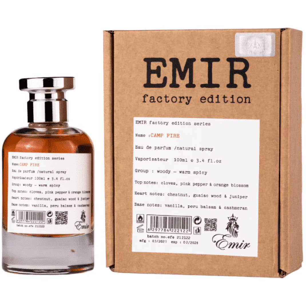 Camp Fire Emir By Paris Corner Eau De Parfum 100ml