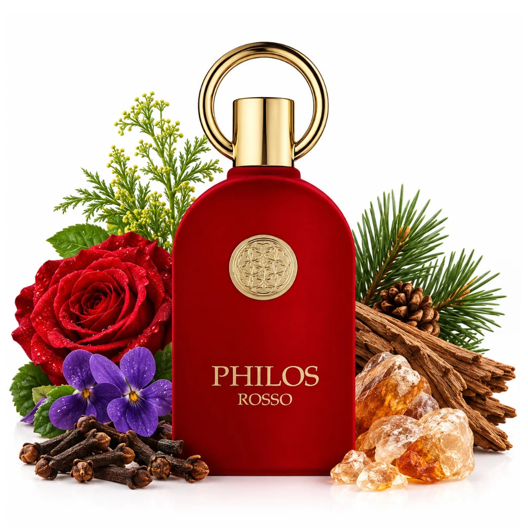 Philos Rosso By Maison Alhambra Eau De Parfum 100m