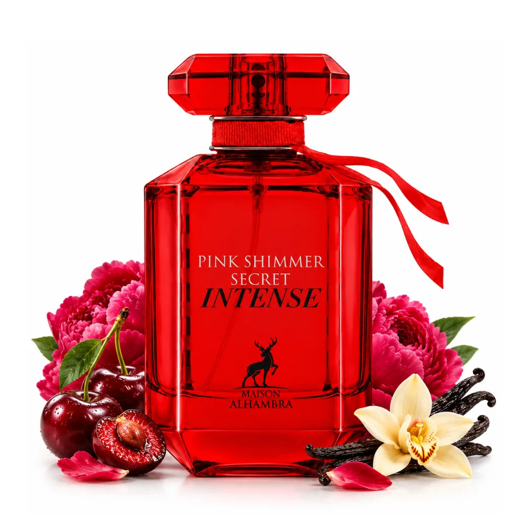 Pink Shimmer Secret Intense By Maison Alhambra Eau De Parfum 100ml