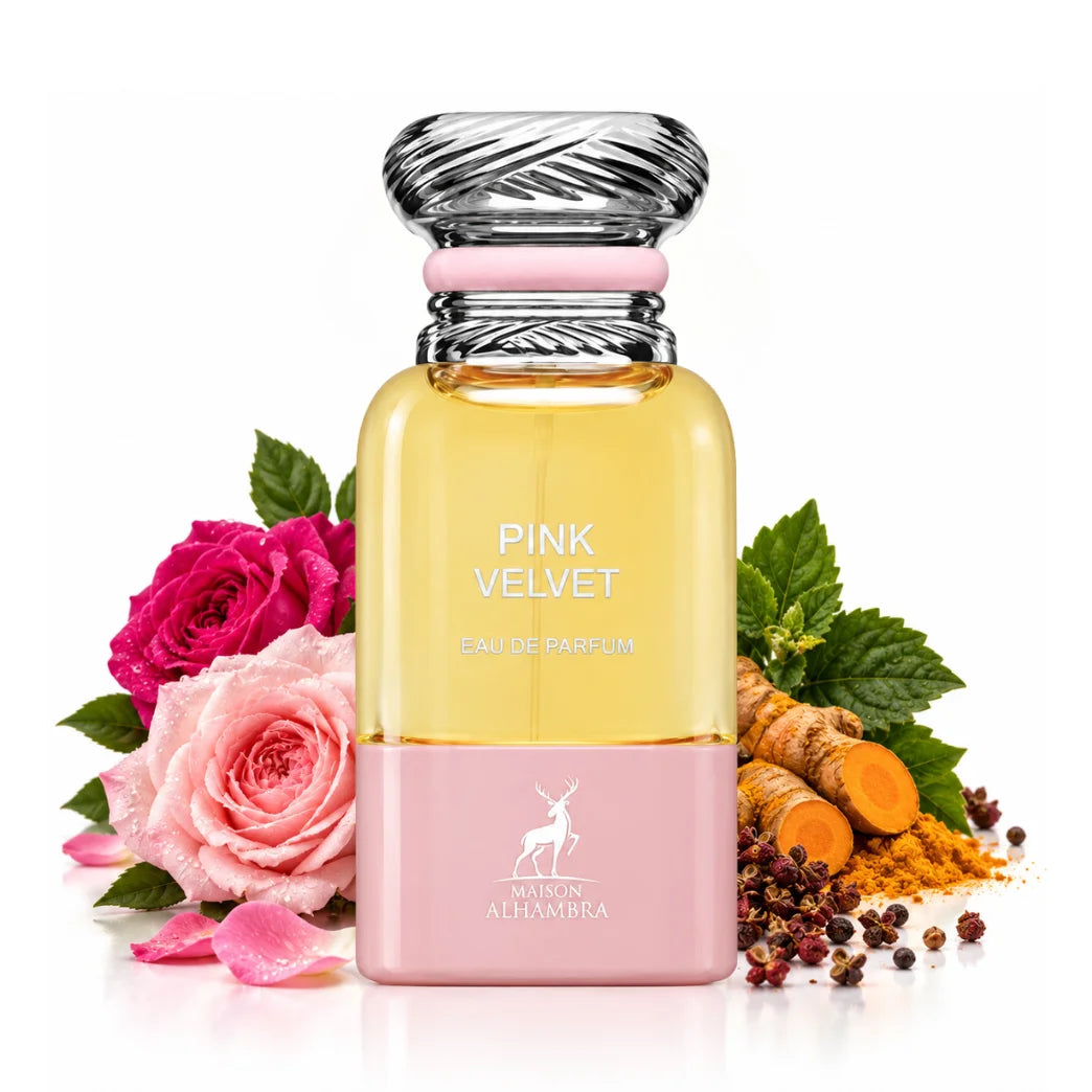 Pink Velvet By Maison Alhambra Eau De Parfum 80ml