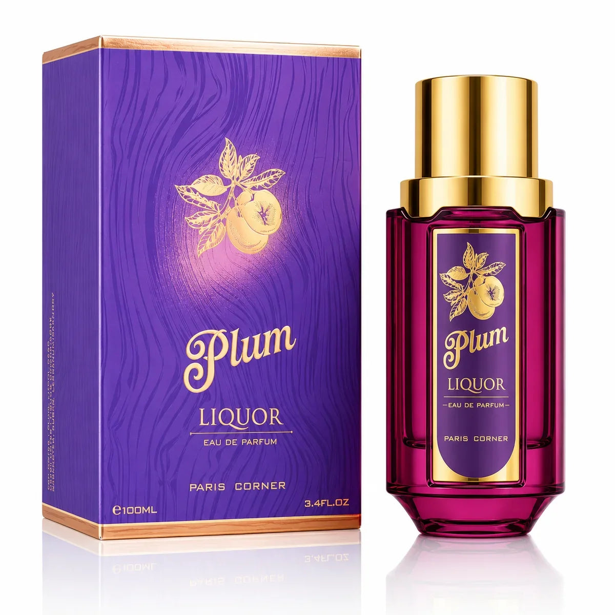 Plum Liquor By Paris Corner Eau De Parfum 100ml