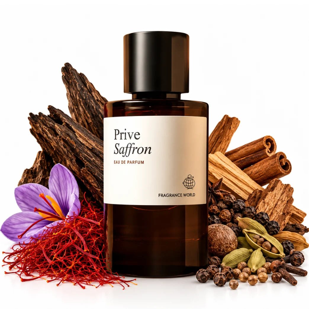 Prive Saffron By Fragrance World Eau De Parfum 60ml