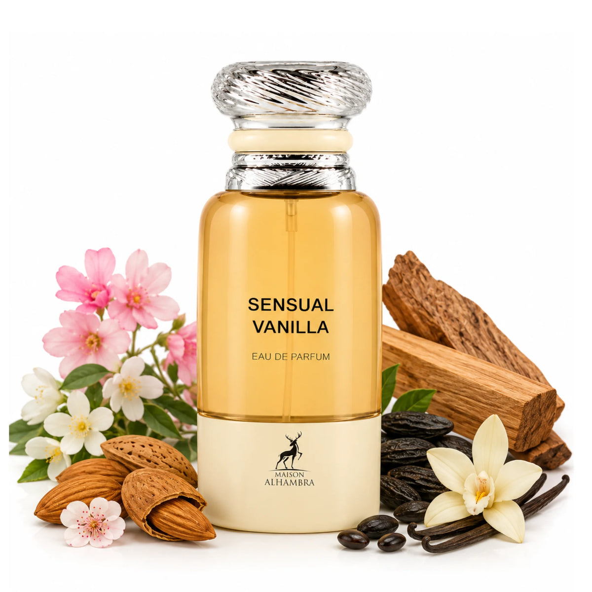 Sensual Vanilla By Maison Alhambra Eau De Parfum 80ml