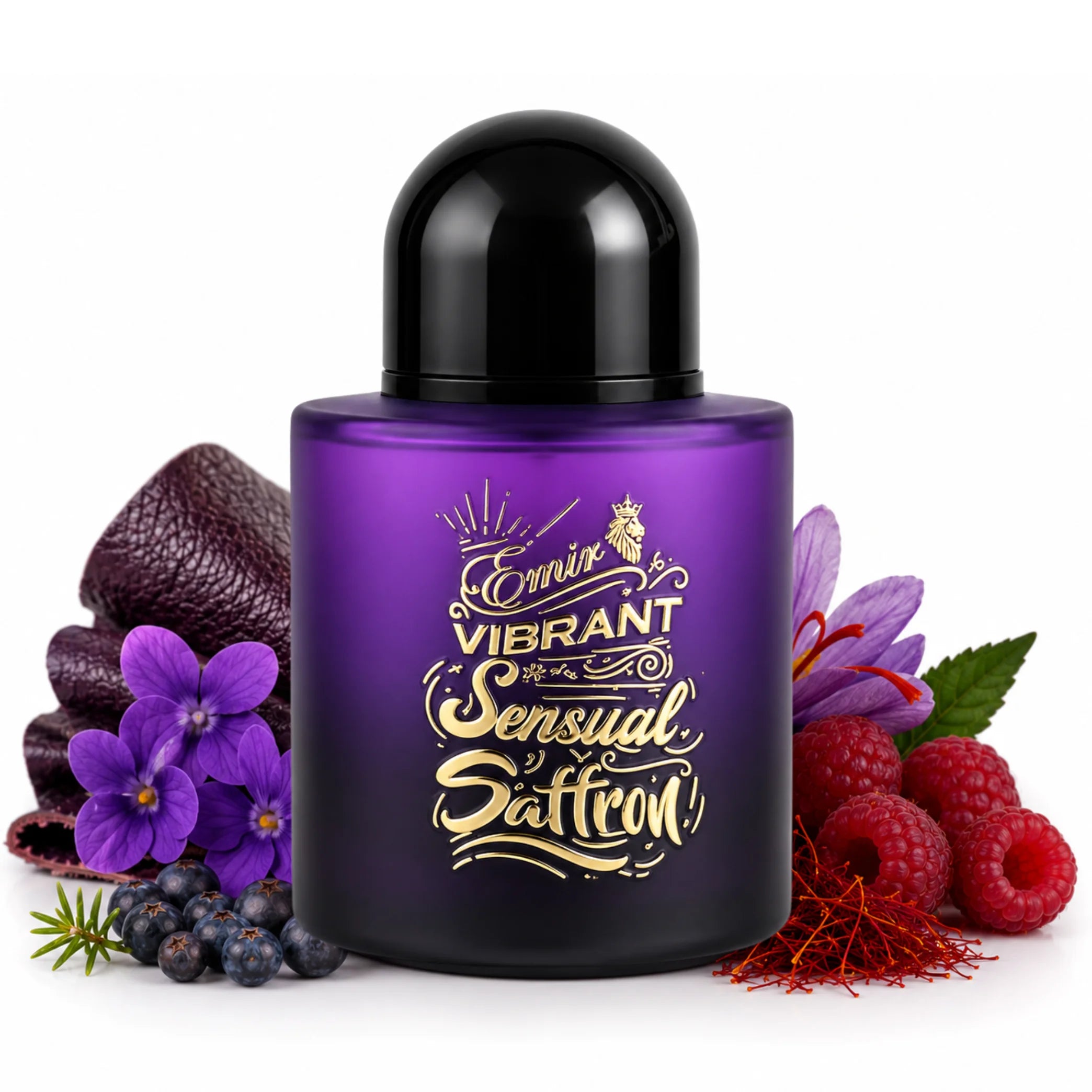 Vibrant Sensual Saffron Emir By Paris Corner Eau De Parfum 100ml