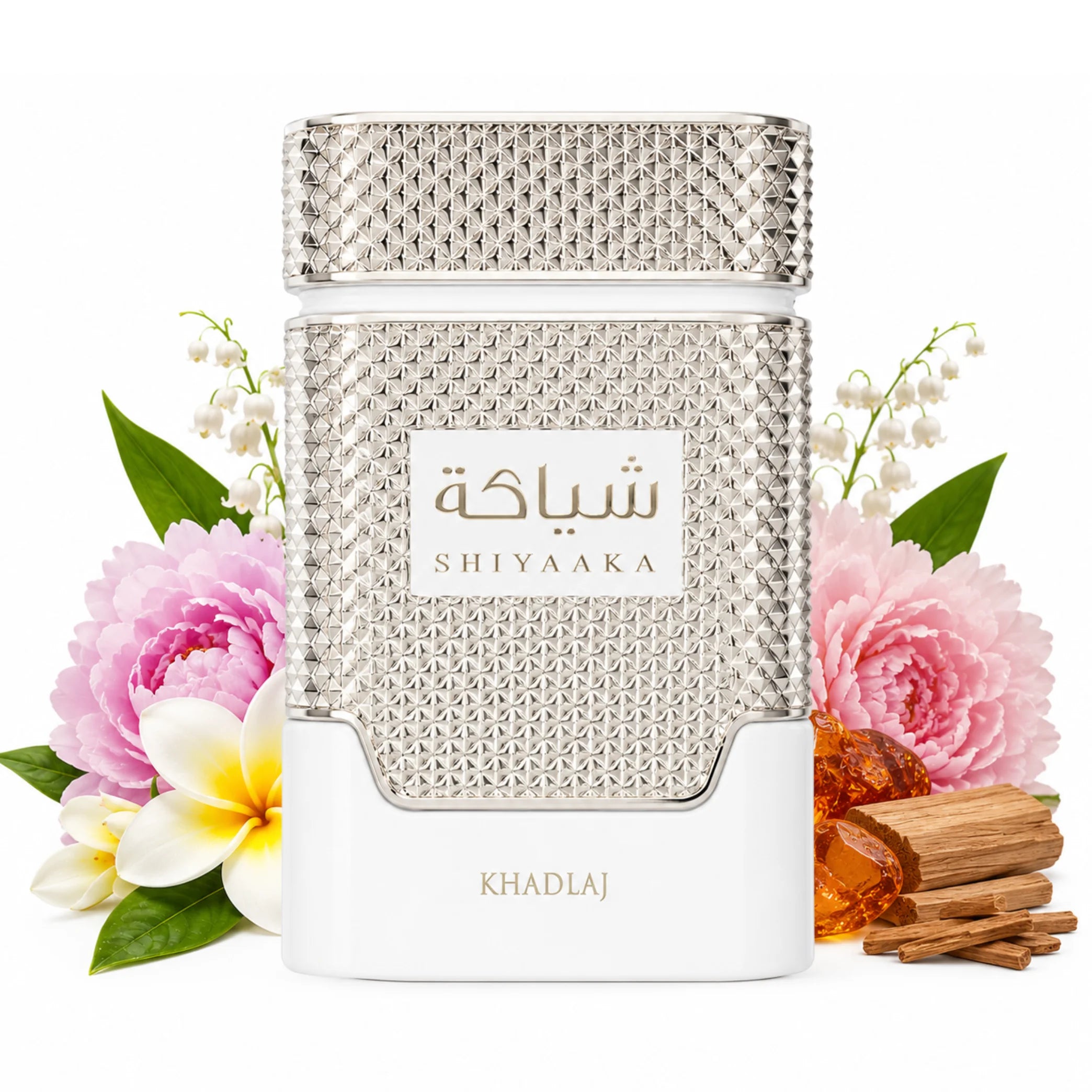 Shiyaaka White / Rose Gold By Khadlaj Eau De Parfum 100ml