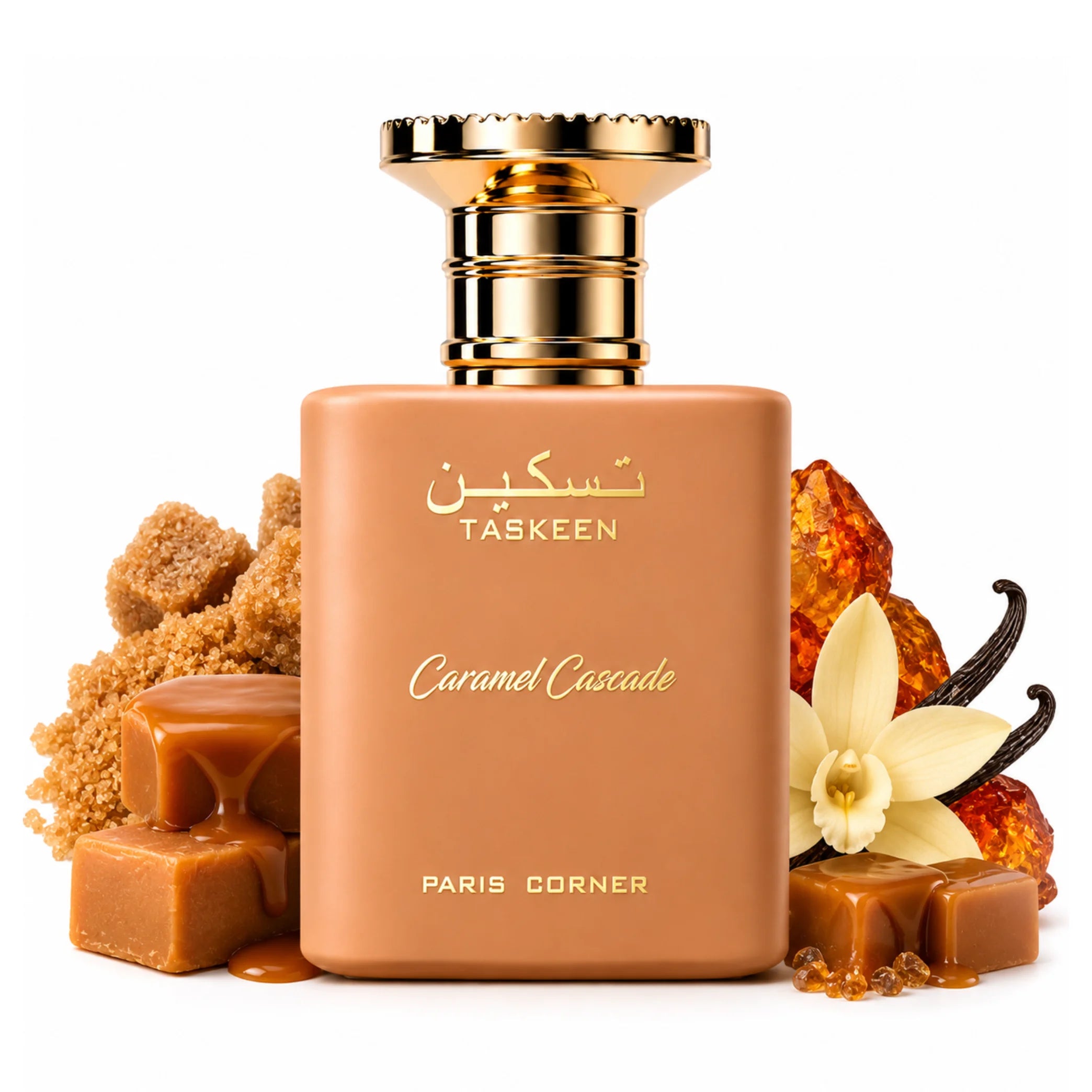 Taskeen Caramel Cascade By Paris Corner Eau De Parfum 100ml