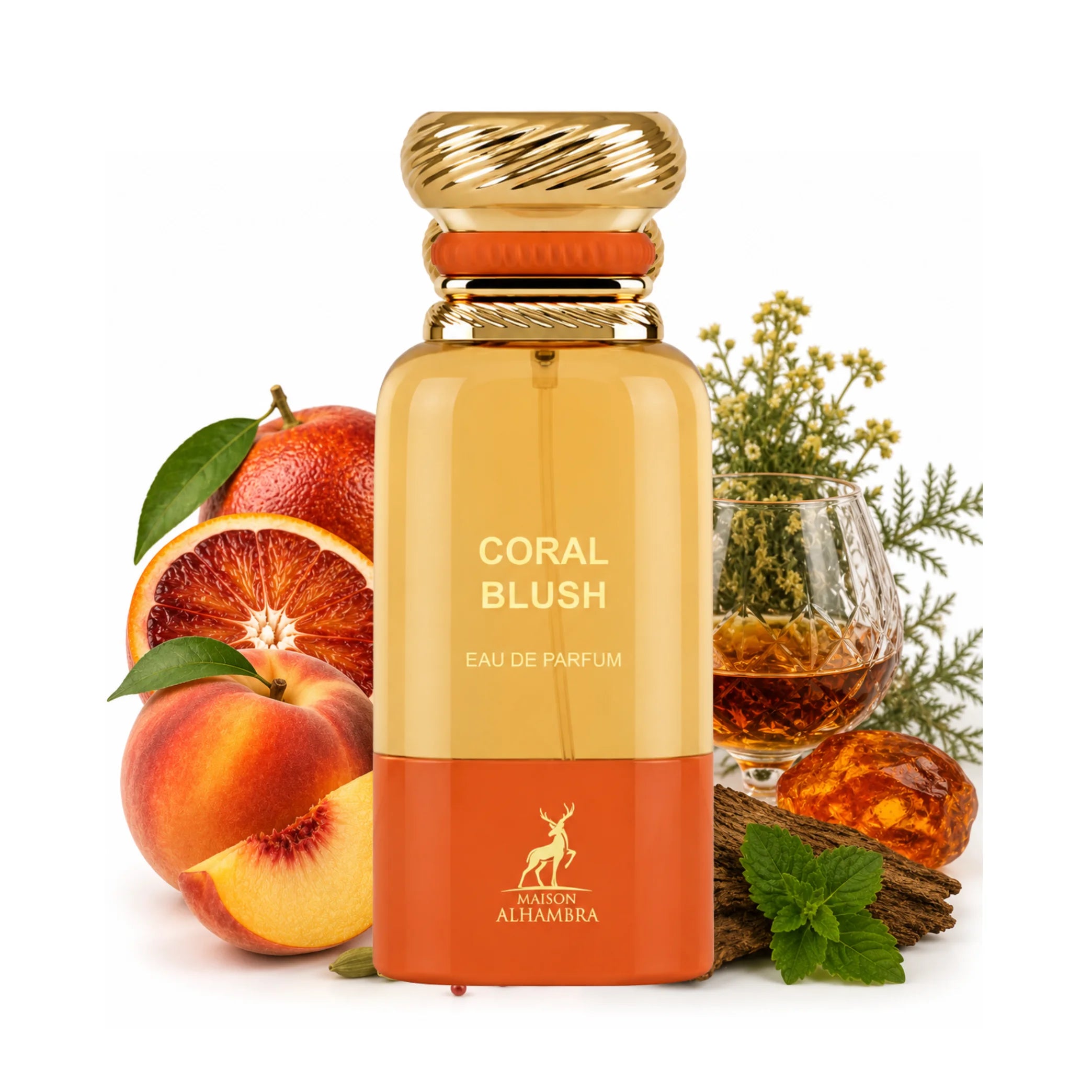 Coral Blush By Maison Alhambra Eau De Parfum 80ml