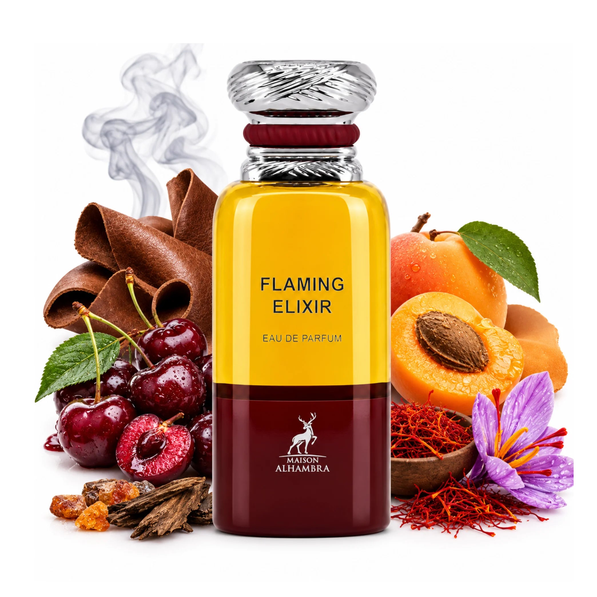 Flaming Elixir By Maison Alhambra Eau De Parfum 80ml