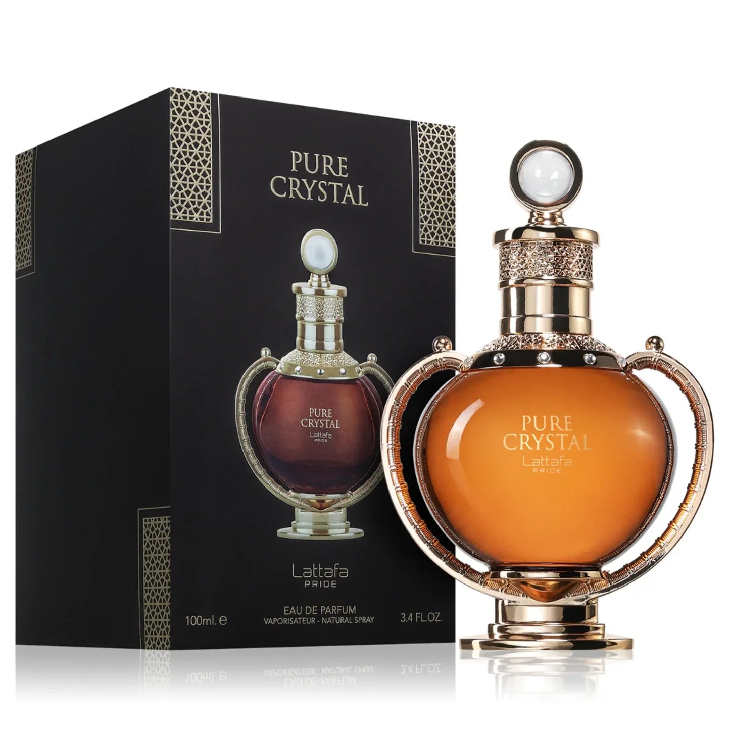 Pure Crystal By Lattafa Eau De Parfum 100ml