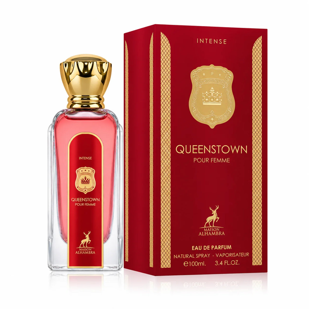 Queenstown Pour Femme Intense By Maison Alhambra Eau De Parfum 100ml