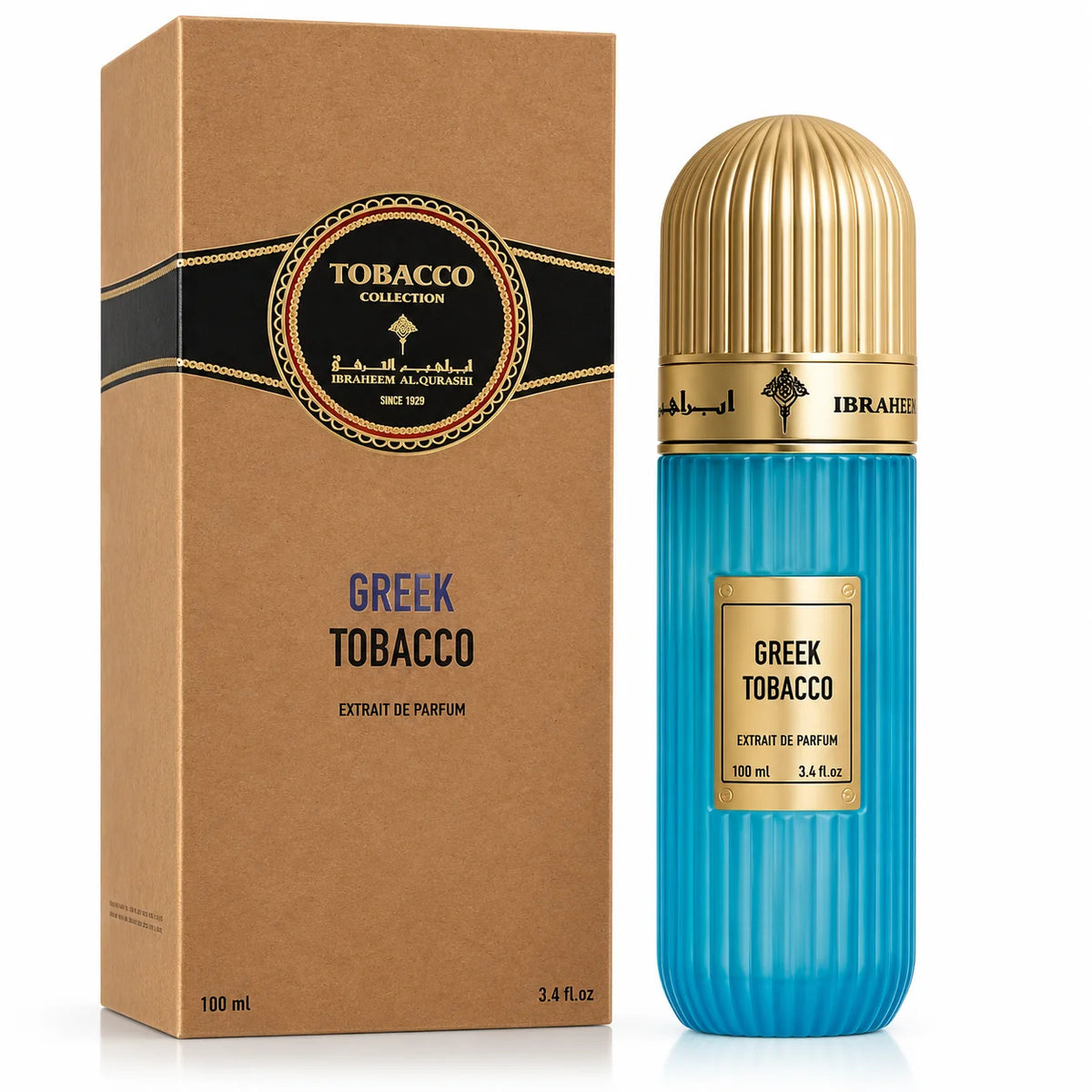 Greek Tobacco By Ibrahim Al-Qurashi Extrait De Parfum 100ml