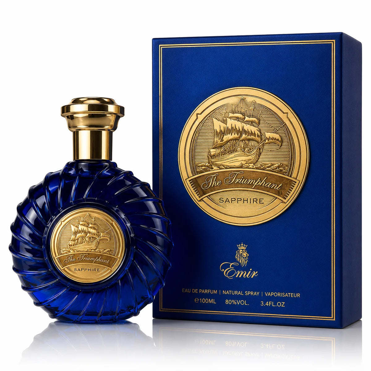 The Triumphant Sapphire Emir By Paris Corner Eau De Parfum 100ml