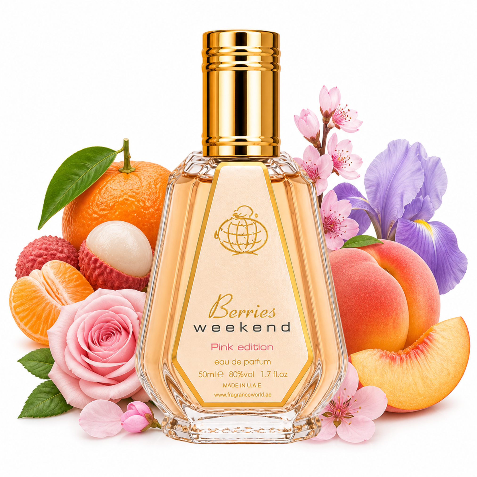 Berries Weekend Pink Edition By Fragrance World Eau De Parfum 50ml