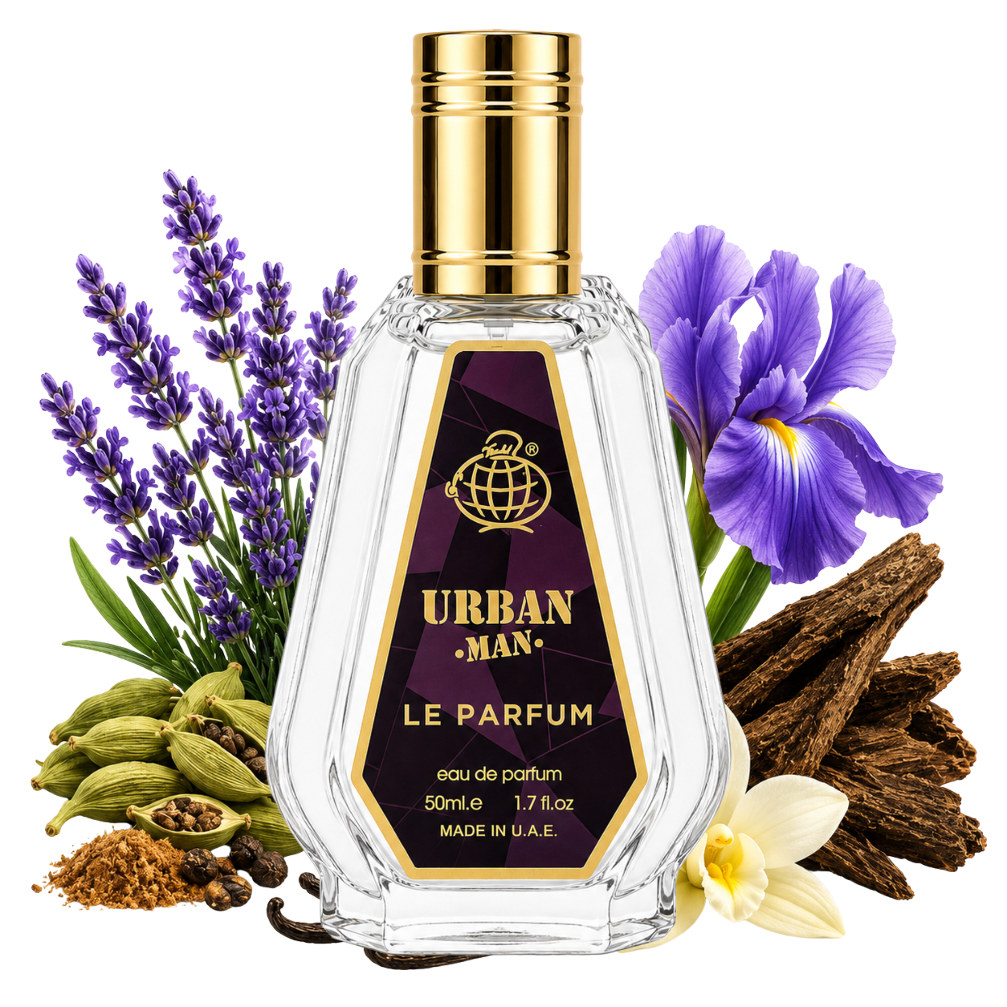 Urban Man Le parfum By Fragrance World Eau De Parfum 50ml