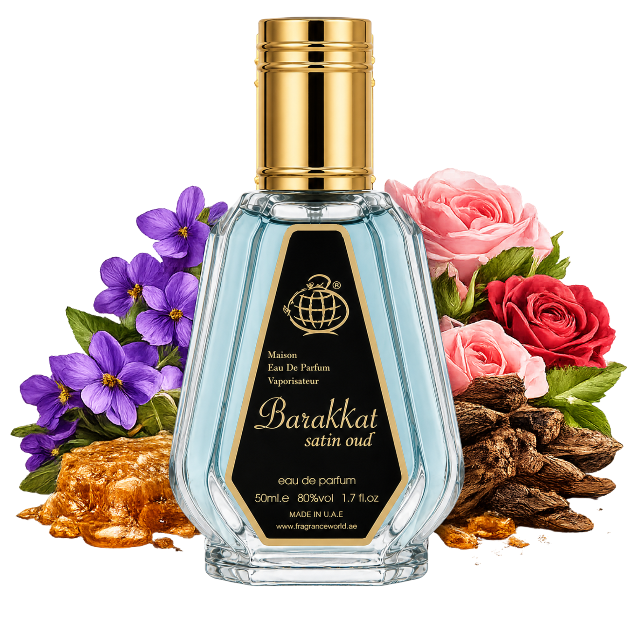 Barakkat Satin Oud By Fragrance World Eau De parfum 50ml