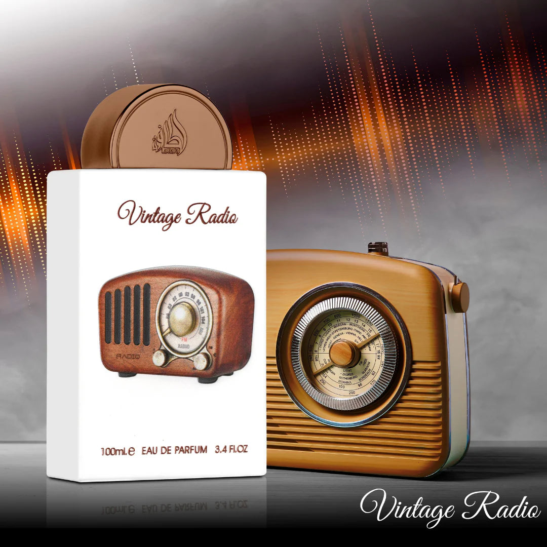 Vintage Radio By Lattafa Eau De Parfum 100ml