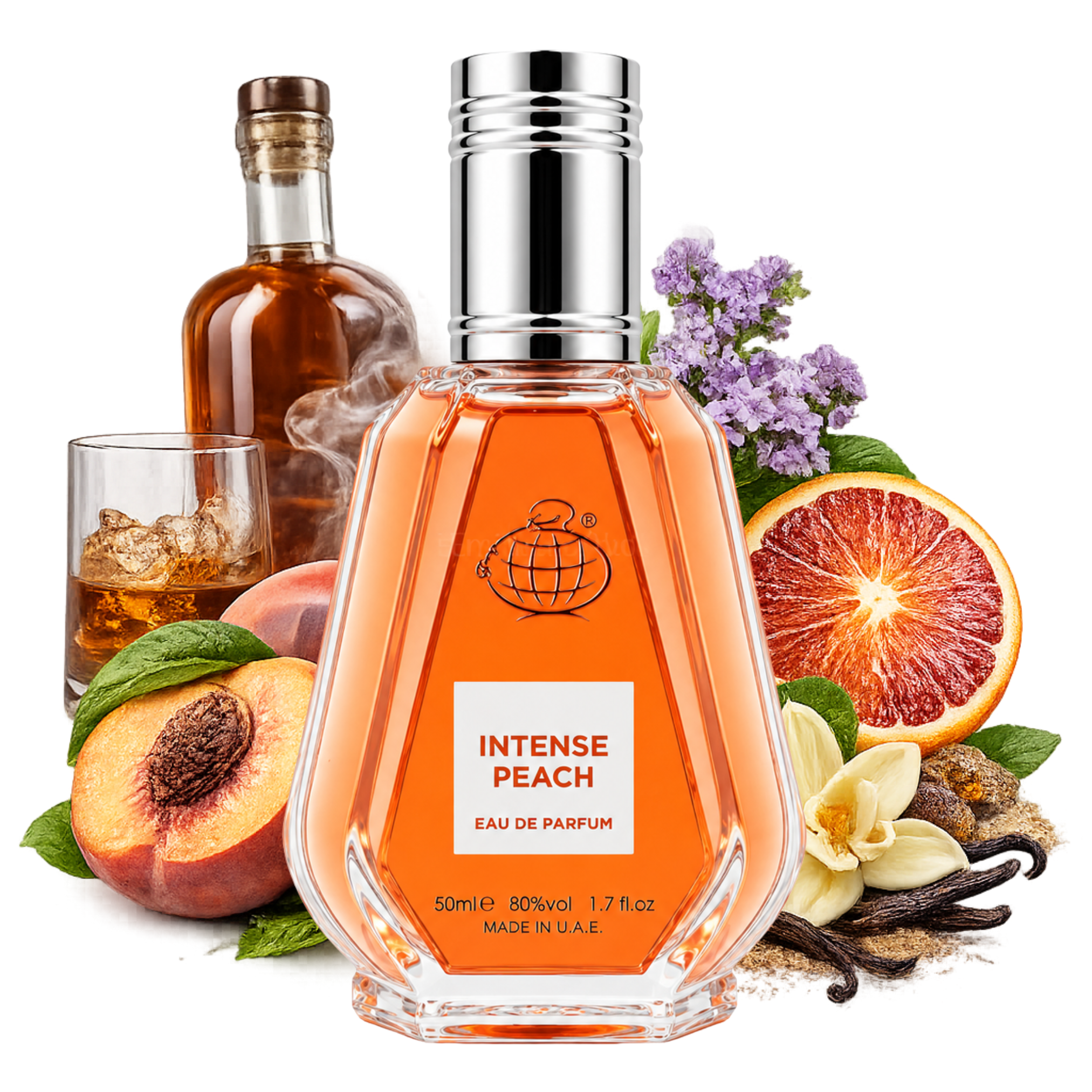 Intense Peach By Fragrance World Eau De Parfum 50ml
