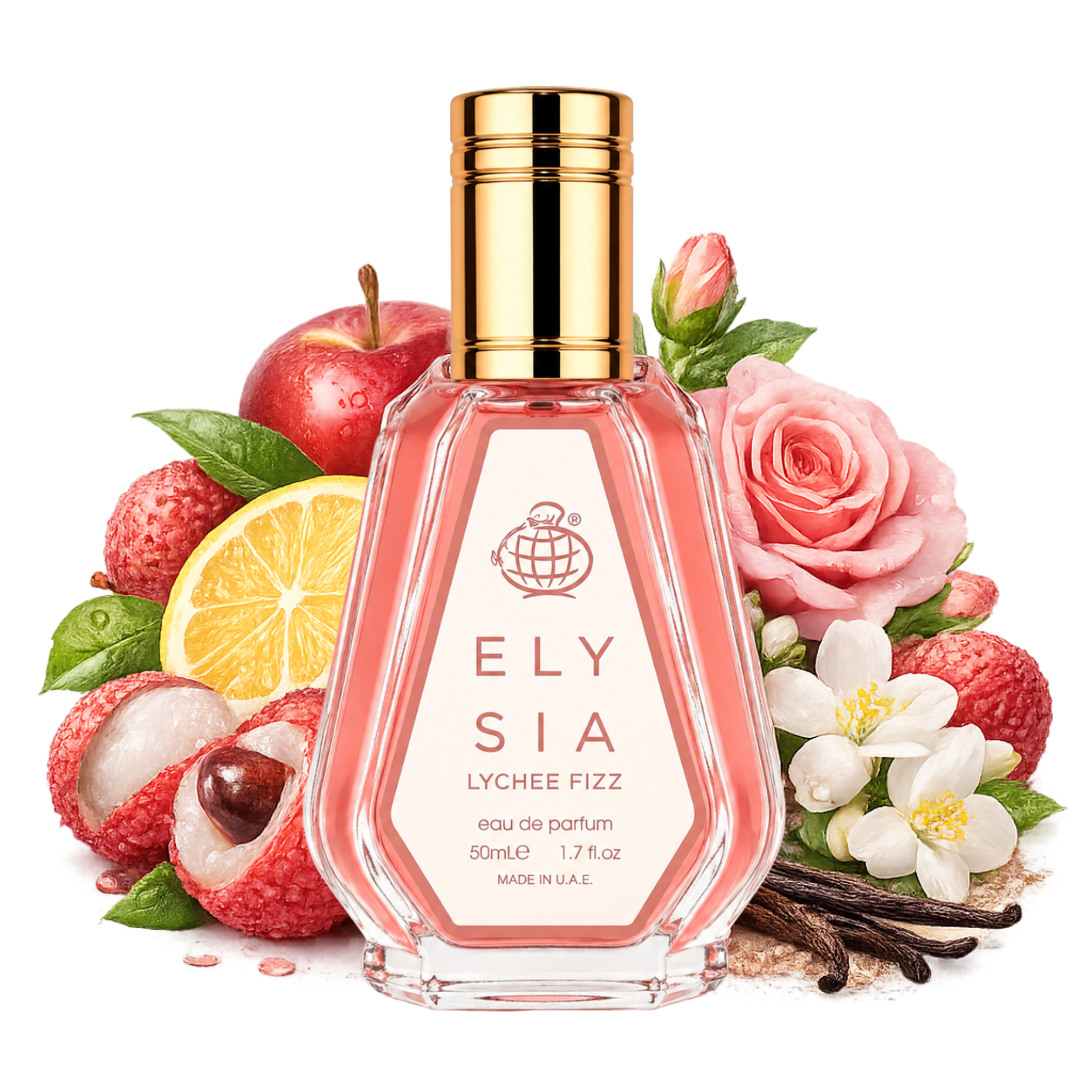 Elysia Lychee Fizz By Fragrance World Eau De Parfum 50ml