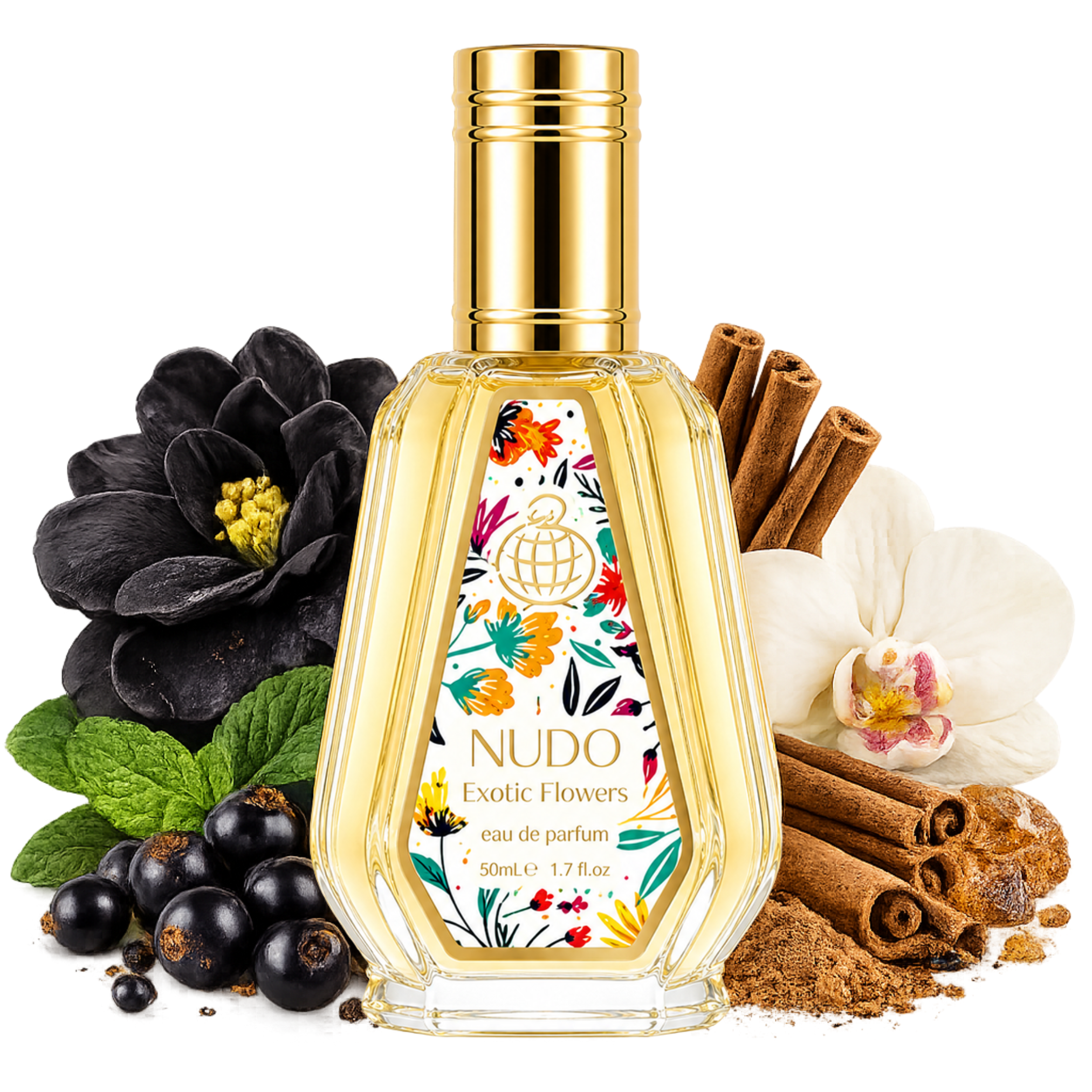 Nudo Exotic Flowers By Fragrance World Eau De Parfum 50ml