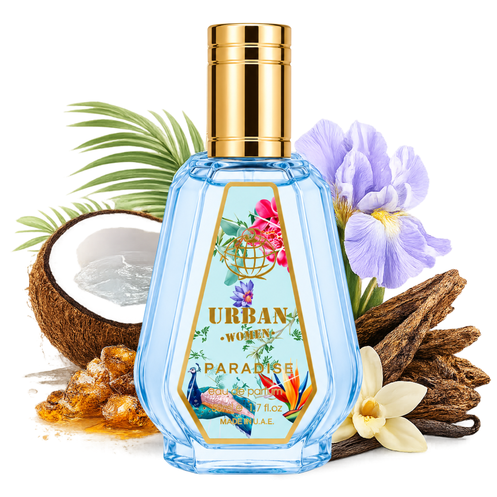 Urban Women Paradise By Fragrance World Eau De Parfum 50ml