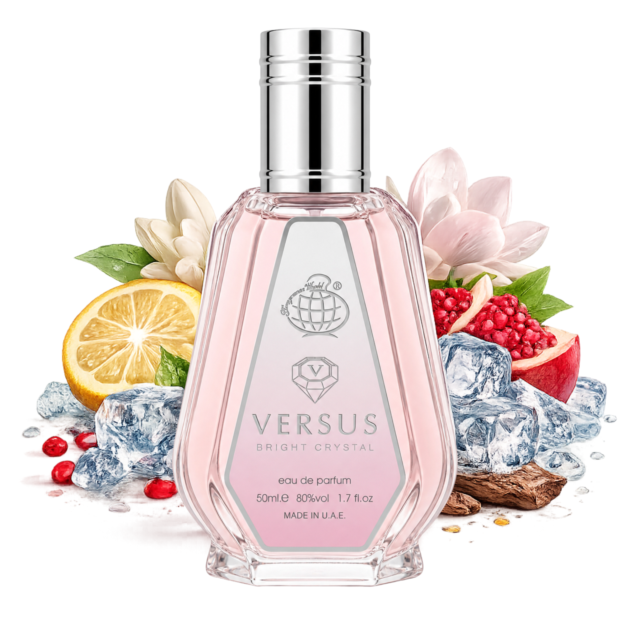 Versus Bright Crystal By Fragrance World Eau De Parfum 50ml
