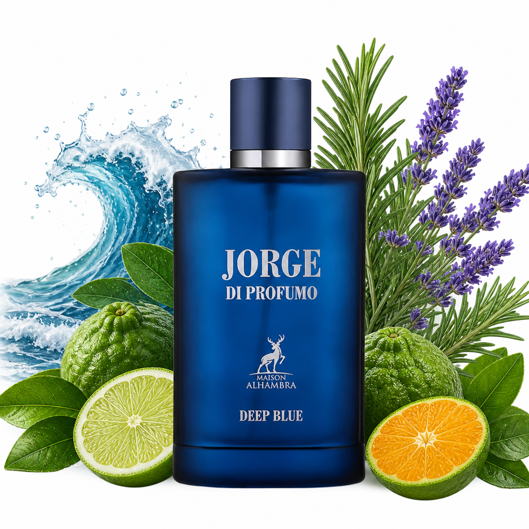 Jorge Di Profumo Deep Blue By Maison Alhambra Eau De Parfum 100ml
