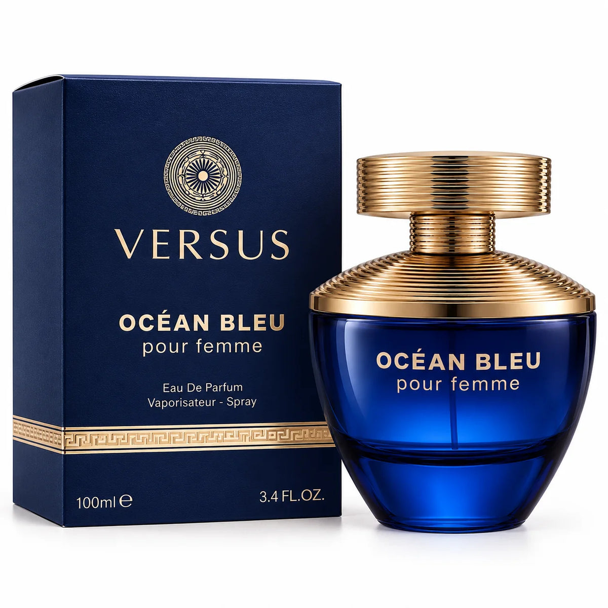 Versus Ocean Bleu Pour Femme By Fragrance World Eau De Parfum 100ml