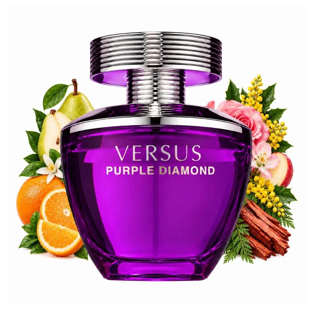 Versus Purple Diamond By Fragrance World Eau De Parfum 100ml