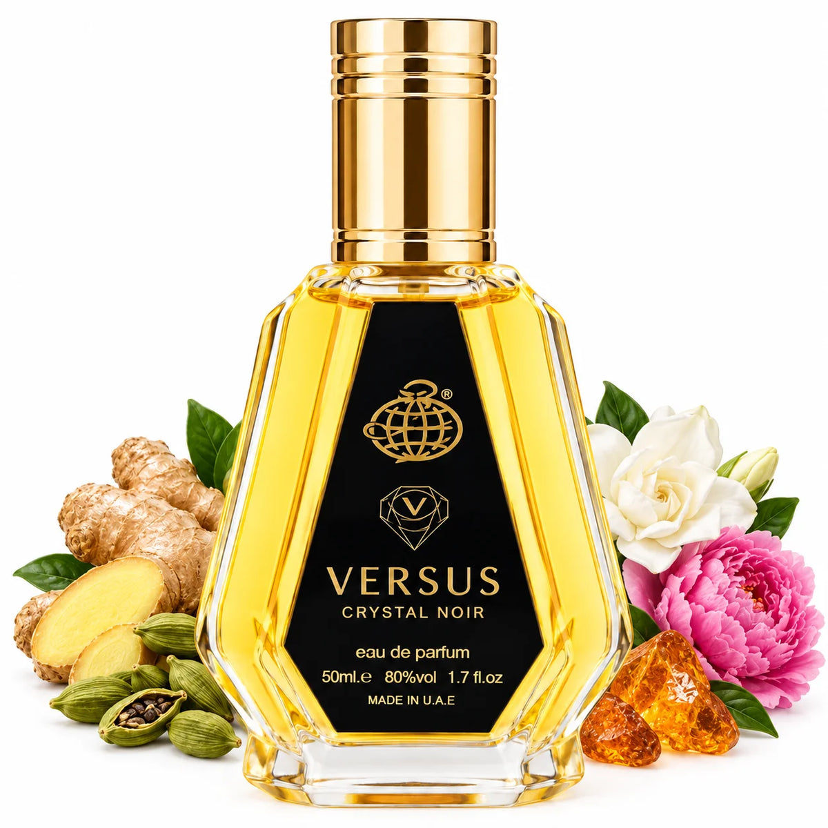 Versus Crystal Noir By Fragrance World Eau De Parfum 50ml